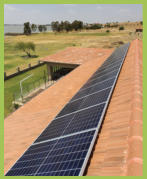 Solar panels installed by Evergreen Wind and Solar